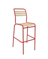 Schaffner Säntis Tabouret de bar à lattes 