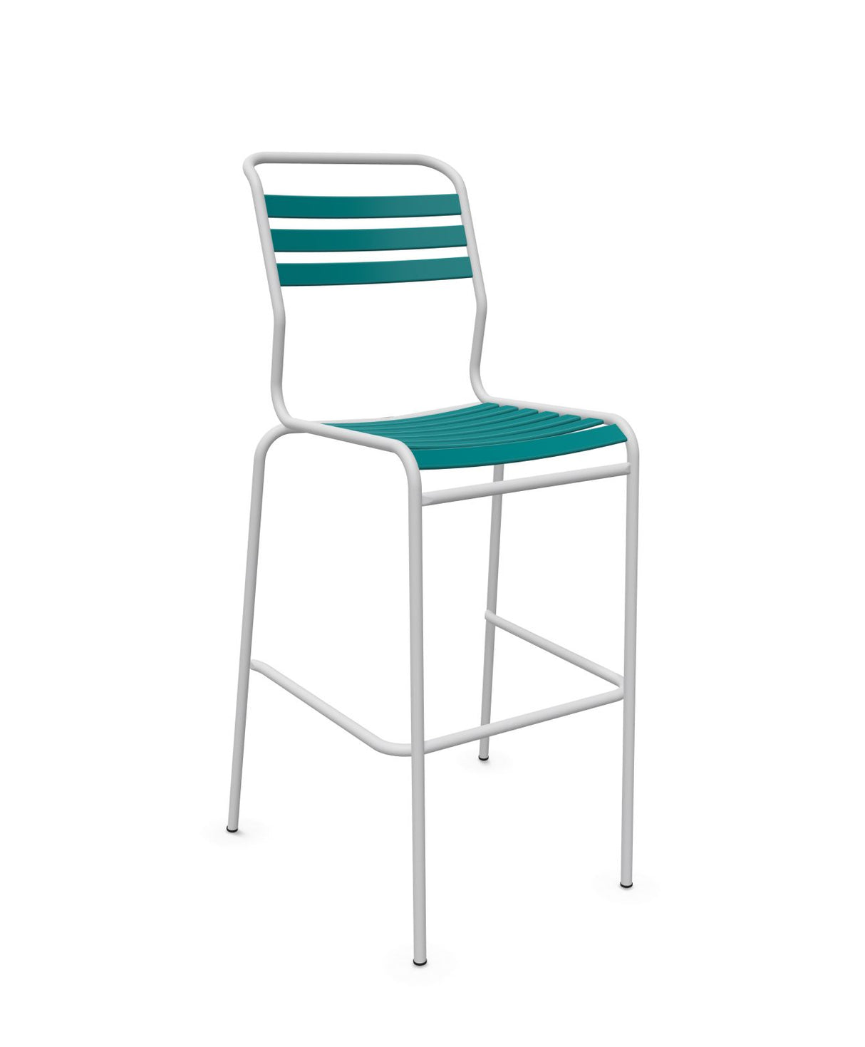 Schaffner Säntis Tabouret de bar à lattes 