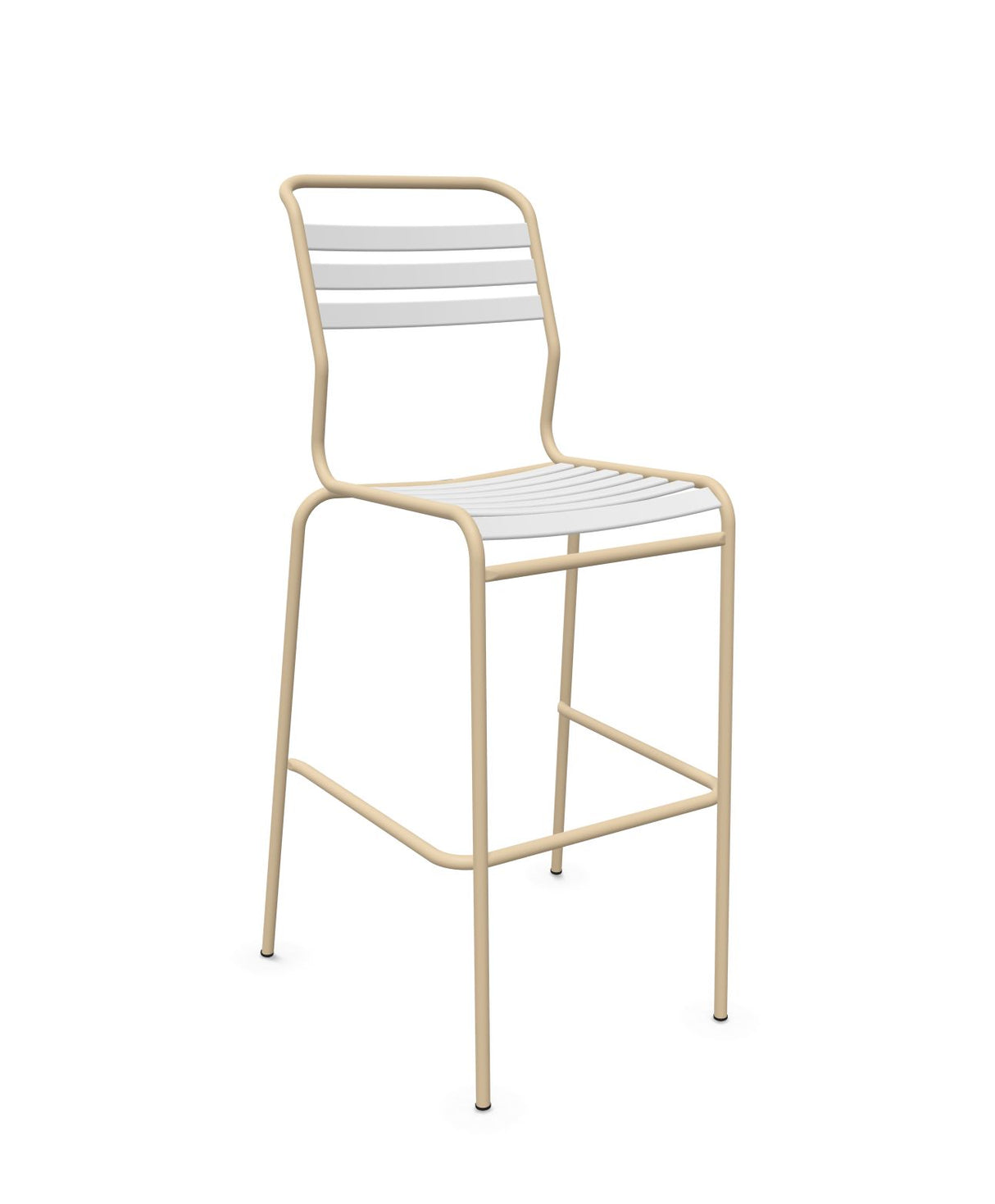 Schaffner Säntis Tabouret de bar à lattes 