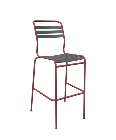 Schaffner Säntis Tabouret de bar à lattes 