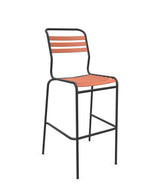 Schaffner Säntis Tabouret de bar à lattes 