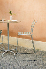 Schaffner Säntis Tabouret de bar à lattes 