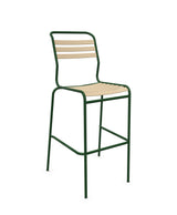 Schaffner Säntis Tabouret de bar à lattes 