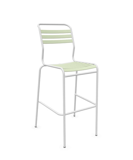 Schaffner Säntis Tabouret de bar à lattes 