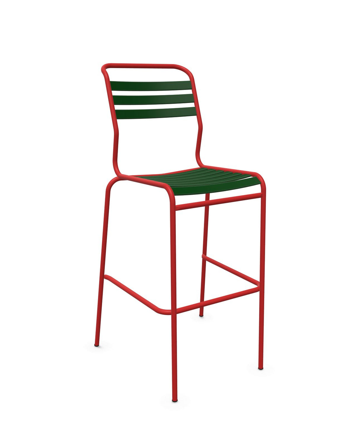 Schaffner Säntis Tabouret de bar à lattes 