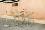 Schaffner Säntis Tabouret de bar à lattes 