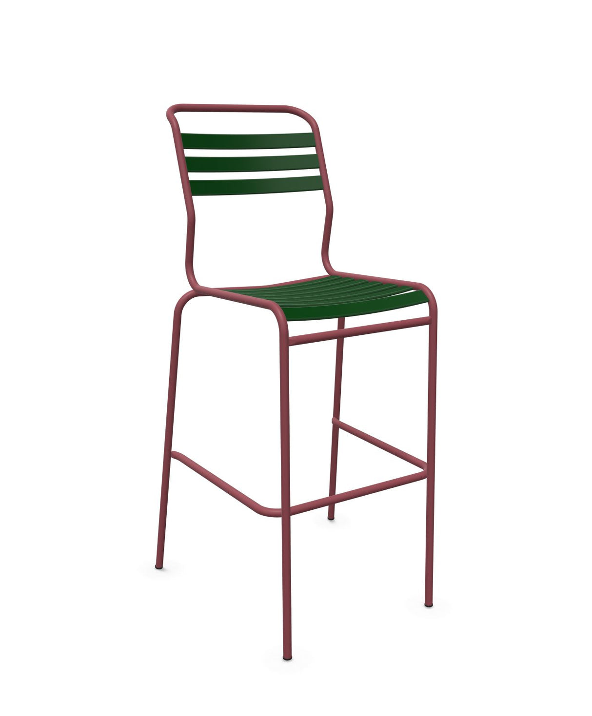 Schaffner Säntis Tabouret de bar à lattes 