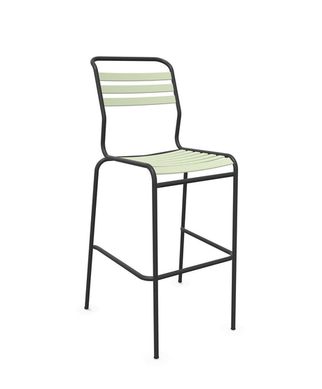 Schaffner Säntis Tabouret de bar à lattes 