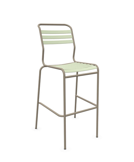 Schaffner Säntis Tabouret de bar à lattes 