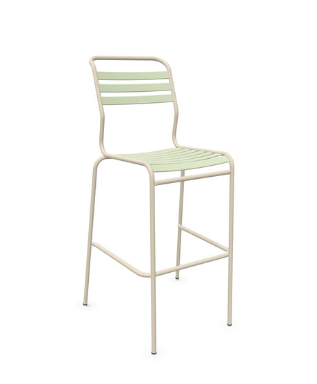 Schaffner Säntis Tabouret de bar à lattes 