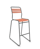Schaffner Säntis Tabouret de bar luge à lattes 