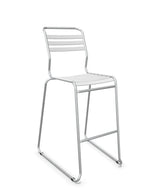 Schaffner Säntis Tabouret de bar luge à lattes 