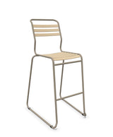 Schaffner Säntis Tabouret de bar luge à lattes 