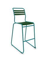 Schaffner Säntis Tabouret de bar luge à lattes 