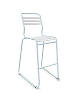 Schaffner Säntis Tabouret de bar luge à lattes 