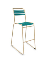 Schaffner Säntis Tabouret de bar luge à lattes 