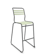 Schaffner Säntis Tabouret de bar luge à lattes 