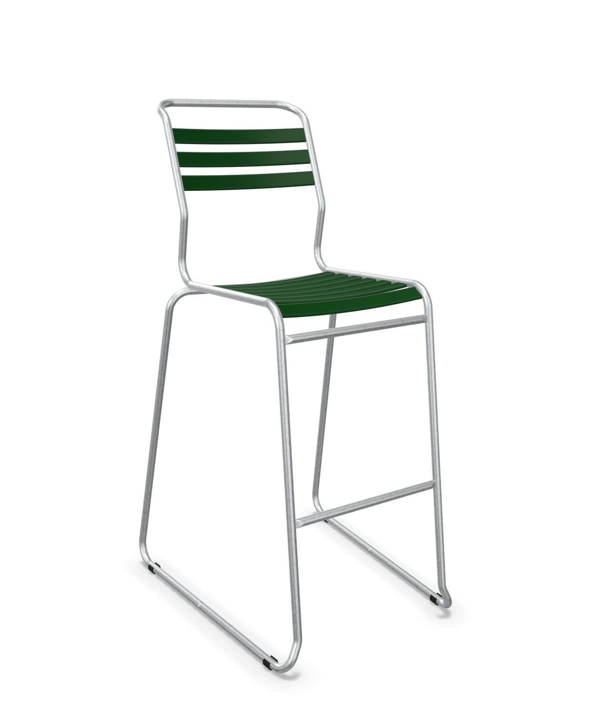 Schaffner Säntis Tabouret de bar luge à lattes 