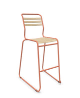 Schaffner Säntis Tabouret de bar luge à lattes 