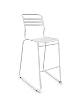 Schaffner Säntis Tabouret de bar luge à lattes 