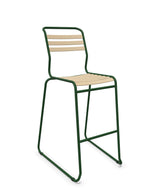 Schaffner Säntis Tabouret de bar luge à lattes 