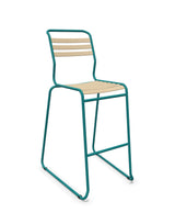 Schaffner Säntis Tabouret de bar luge à lattes 