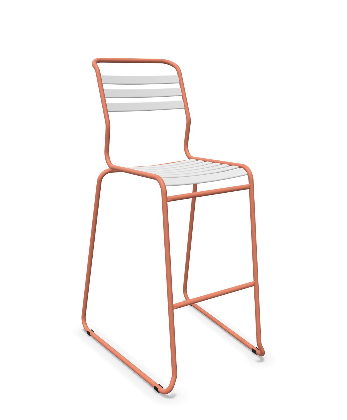 Schaffner Säntis Tabouret de bar luge à lattes 