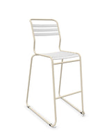 Schaffner Säntis Tabouret de bar luge à lattes 