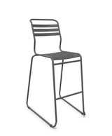 Schaffner Säntis Tabouret de bar luge à lattes 
