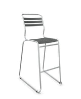Schaffner Säntis Tabouret de bar luge à lattes 