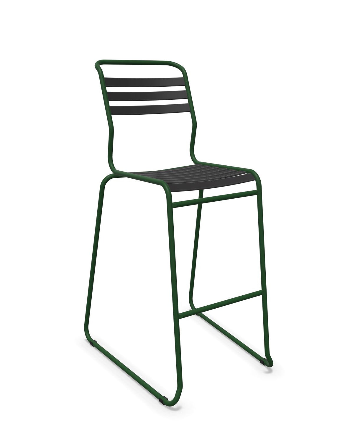 Schaffner Säntis Tabouret de bar luge à lattes 