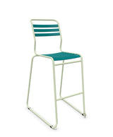 Schaffner Säntis Tabouret de bar luge à lattes 