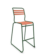 Schaffner Säntis Tabouret de bar luge à lattes 