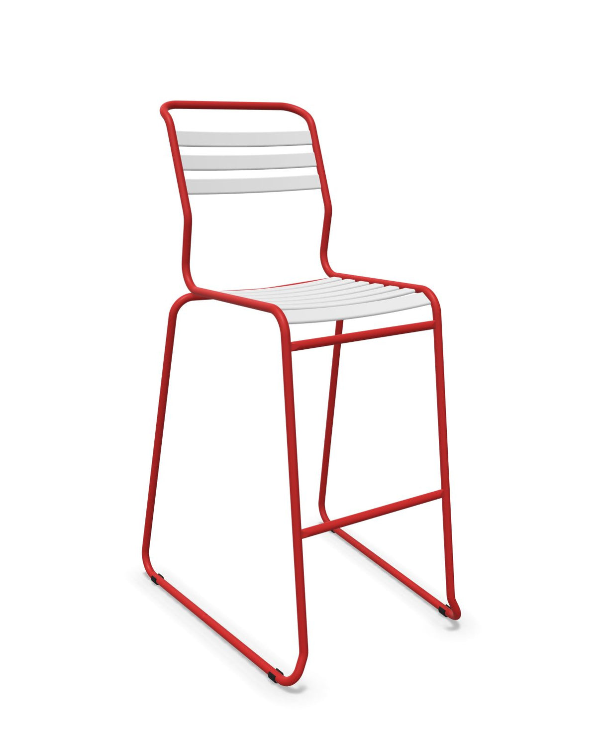 Schaffner Säntis Tabouret de bar luge à lattes 