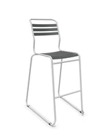 Schaffner Säntis Tabouret de bar luge à lattes 