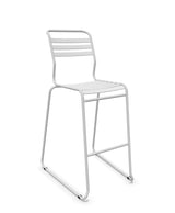 Schaffner Säntis Tabouret de bar luge à lattes 