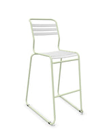 Schaffner Säntis Tabouret de bar luge à lattes 