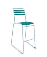 Schaffner Säntis Tabouret de bar luge à lattes 