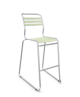 Schaffner Säntis Tabouret de bar luge à lattes 