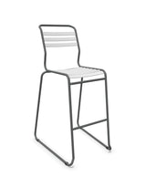 Schaffner Säntis Tabouret de bar luge à lattes 
