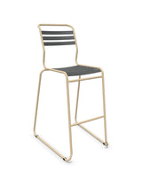 Schaffner Säntis Tabouret de bar luge à lattes 