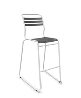 Schaffner Säntis Tabouret de bar luge à lattes 