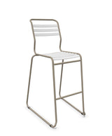 Schaffner Säntis Tabouret de bar luge à lattes 