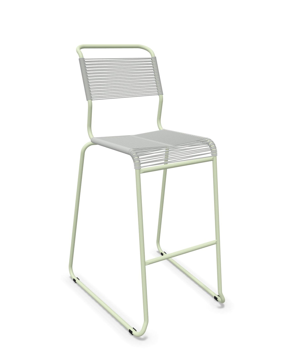 Schaffner Säntis Tabouret de bar Spaghetti luge sans accoudoirs 
