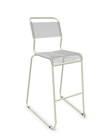 Schaffner Säntis Tabouret de bar Spaghetti luge sans accoudoirs 