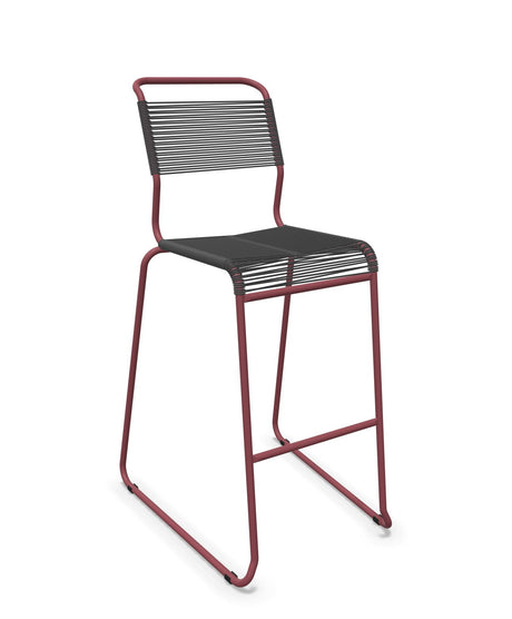 Schaffner Säntis Tabouret de bar Spaghetti luge sans accoudoirs 
