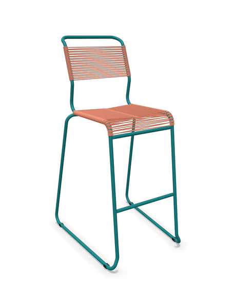 Schaffner Säntis Tabouret de bar Spaghetti luge sans accoudoirs 