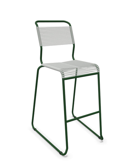 Schaffner Säntis Tabouret de bar Spaghetti luge sans accoudoirs 