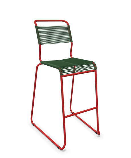 Schaffner Säntis Tabouret de bar Spaghetti luge sans accoudoirs 