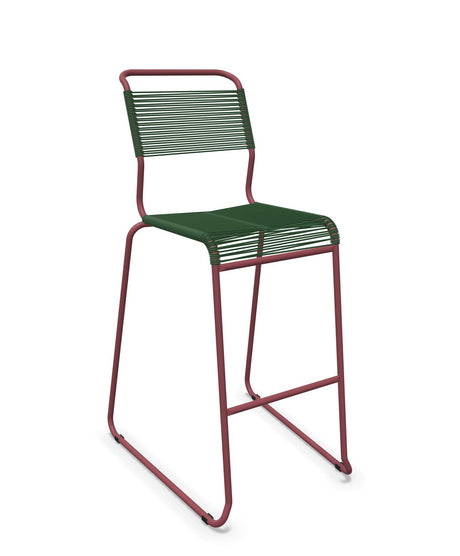 Schaffner Säntis Tabouret de bar Spaghetti luge sans accoudoirs 